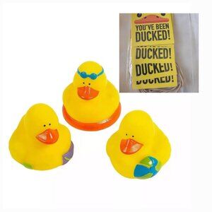 You've Been Ducked 12 Beach Rubber Ducks & Cards Cruise Beach Ducks Jeep